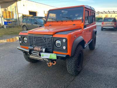 Land Rover Defender 90 2.5 TD5 USATA Arancione usata RODENGO SAIANO