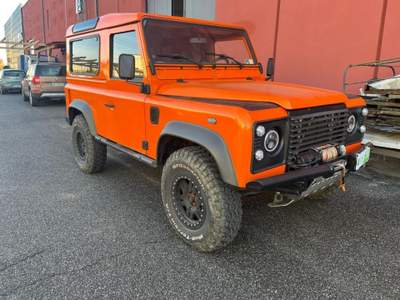 Land Rover Defender 90 2.5 TD5 USATA Arancione usata RODENGO SAIANO