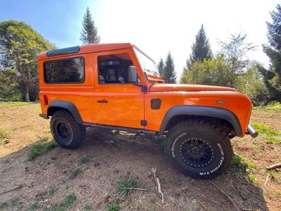 Land Rover Defender 90 2.5 TD5 USATA Arancione usata RODENGO SAIANO