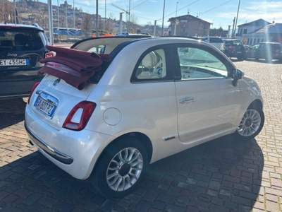 Fiat 500 C 1.2 Lounge Bianco usata Guarene