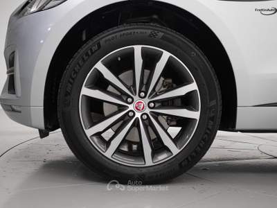 Jaguar F-Pace F-Pace 3.0 D V6 300 Cv Awd Aut. R-Sport Argento usata Cassola