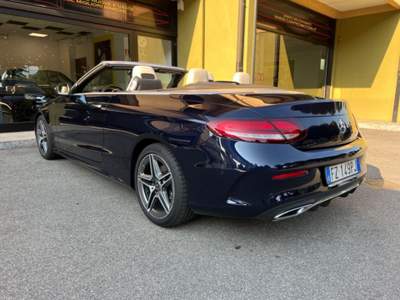 Mercedes-Benz Classe C d Auto Cabrio Premium Blu/Azzurro usata Cantù