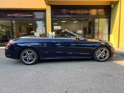 Mercedes-Benz Classe C d Auto Cabrio Premium Blu/Azzurro usata Cantù
