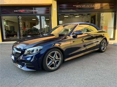 Mercedes-Benz Classe C d Auto Cabrio Premium Blu/Azzurro usata Cantù