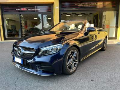 Mercedes-Benz Classe C d Auto Cabrio Premium Blu/Azzurro usata Cantù
