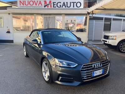 Audi A5 Cabrio 2.0 TDI 190 CV quattro S tronic Business Grigio usata Alcamo