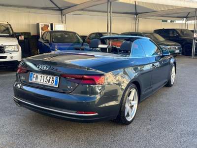 Audi A5 Cabrio 2.0 TDI 190 CV quattro S tronic Business Grigio usata Alcamo