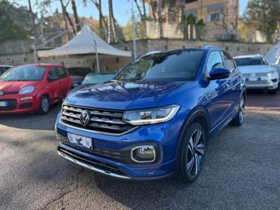 Volkswagen T-Cross 1.0 TSI 110 CV R-Line Blu/Azzurro usata Roma