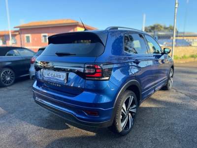 Volkswagen T-Cross 1.0 TSI 110 CV R-Line Blu/Azzurro usata Roma