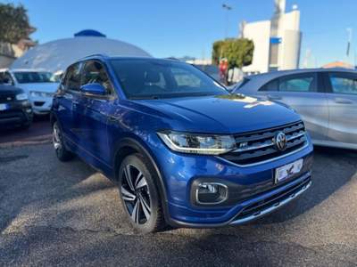Volkswagen T-Cross 1.0 TSI 110 CV R-Line Blu/Azzurro usata Roma