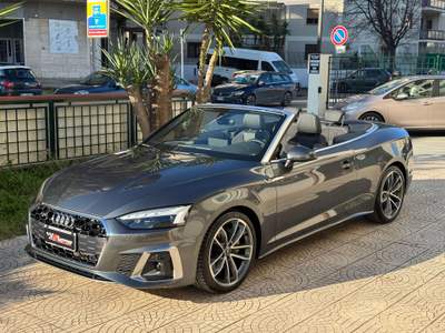 Audi A5 CABRIO 204 CV QUATTRO MHEV S LINE Grigio usata Cerignola