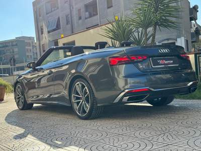 Audi A5 CABRIO 204 CV QUATTRO MHEV S LINE Grigio usata Cerignola