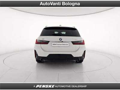 BMW Serie 3 325td d 48V xDrive Touring Msport Bianco usata Granarolo dell'Emilia