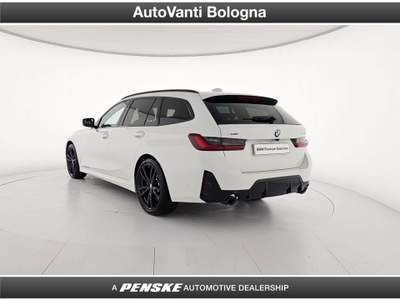 BMW Serie 3 325td d 48V xDrive Touring Msport Bianco usata Granarolo dell'Emilia