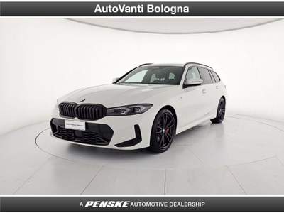 BMW Serie 3 325td d 48V xDrive Touring Msport Bianco usata Granarolo dell'Emilia