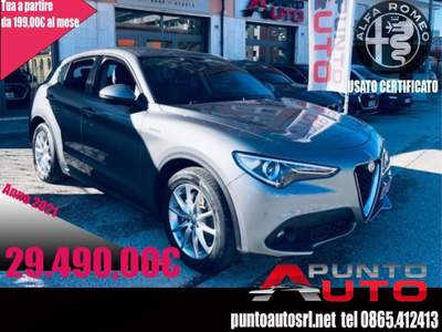 Alfa Romeo Stelvio 2.2 Turbodiesel 190 CV AT8 Q4 SUPER Grigio usata Isernia