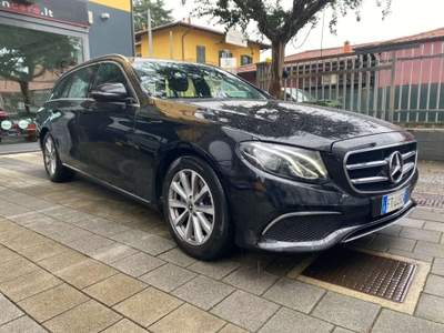 Mercedes-Benz Classe E d Exclusive 4matic auto Nero usata Castelletto Sopra Ticino