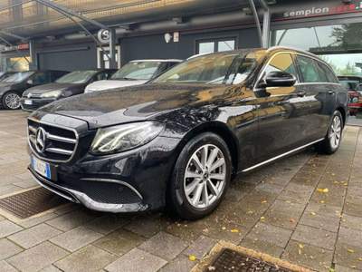 Mercedes-Benz Classe E d Exclusive 4matic auto Nero usata Castelletto Sopra Ticino