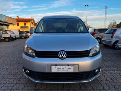 Volkswagen Caddy 2.0 TDI 5/POSTI CON VANO CARICO CANI Argento usata Zugliano