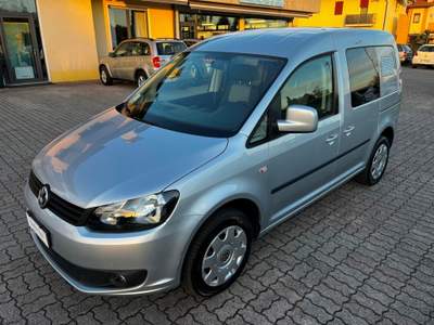 Volkswagen Caddy 2.0 TDI 5/POSTI CON VANO CARICO CANI Argento usata Zugliano
