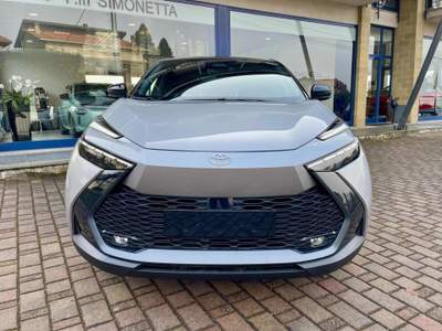 Toyota C-HR 1.8 HV Lounge FWD e-cvt - NUOVO Argento usata Cadrezzate con Osmate