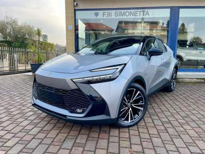 Toyota C-HR 1.8 HV Lounge FWD e-cvt - NUOVO Argento usata Cadrezzate con Osmate