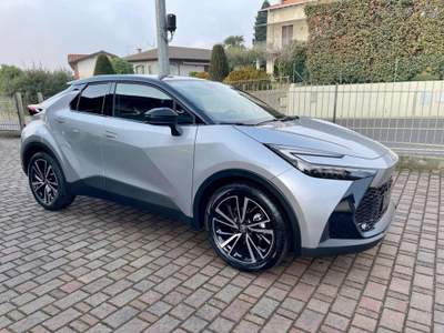 Toyota C-HR 1.8 HV Lounge FWD e-cvt - NUOVO Argento usata Cadrezzate con Osmate