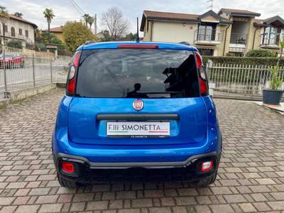 Fiat Panda 1.0 FireFly S&S Hybrid Pandina - KM0 Blu/Azzurro usata Cadrezzate con Osmate