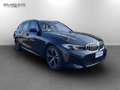 BMW Serie 3 325td d Touring mhev 48V Msport auto Nero usata Casale Monferrato