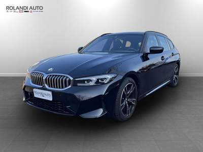 BMW Serie 3 325td d Touring mhev 48V Msport auto Nero usata Casale Monferrato