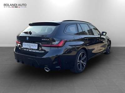 BMW Serie 3 325td d Touring mhev 48V Msport auto Nero usata Casale Monferrato