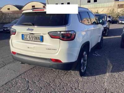 Jeep Compass 1.6 Multijet II 2WD Limited Bianco usata Spadafora