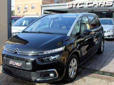 Citroen Grand C4 SpaceTourer 1.5hdi 130Cv EAT8 Nav Pdc Unipro IVA DEDUCIBILE Nero usata Roma