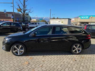 Peugeot 308 130cv S&S EAT8 SW Business Navi 38000km! Nero usata Rivarolo Canavese