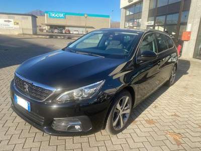 Peugeot 308 130cv S&S EAT8 SW Business Navi 38000km! Nero usata Rivarolo Canavese