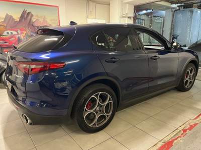 Alfa Romeo Stelvio 2.2 Turbodiesel 210 CV AT8 Q4 Lusso Blu/Azzurro usata Collegno