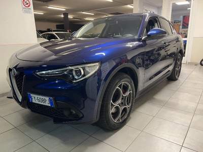 Alfa Romeo Stelvio 2.2 Turbodiesel 210 CV AT8 Q4 Lusso Blu/Azzurro usata Collegno