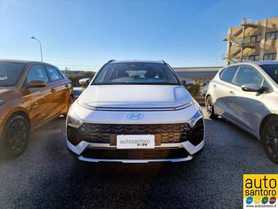 Hyundai Bayon 1.0 T-GDI Hybrid 48V iMT XLine Bianco usata Salerno