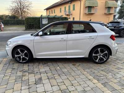Audi A1 SPB 30 TFSI S line edition Full LED-PHONE APPS Bianco usata Alba