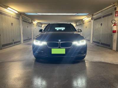 BMW Serie 3 318d d Touring Luxury Nero usata RODENGO SAIANO