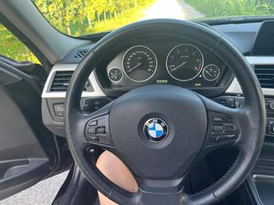 BMW Serie 3 318d d Touring Luxury Nero usata RODENGO SAIANO