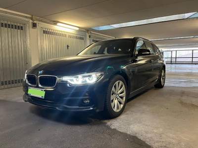 BMW Serie 3 318d d Touring Luxury Nero usata RODENGO SAIANO