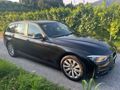 BMW Serie 3 318d d Touring Luxury Nero usata RODENGO SAIANO