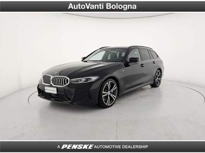 BMW Serie 3 325td d 48V xDrive Touring Msport Nero usata Granarolo dell'Emilia