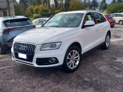 Audi Q5 2.0 TDI 150 CV clean diesel quattro Business Bianco usata SANT'ANGELO IN VADO