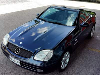 Mercedes-Benz SLK SLK 200 BENZ Blu/Azzurro usata Tezze sul Brenta