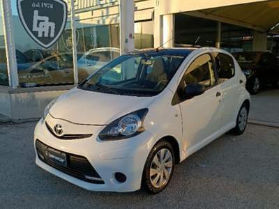 Toyota Aygo 1.0 12V VVT-i 5 porte Edition Bianco usata Augusta