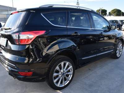 Ford Kuga 2.0 TDCI 150 CV S&S 4WD Powershift Vignale *TETTO* Nero usata San Vito dei Normanni