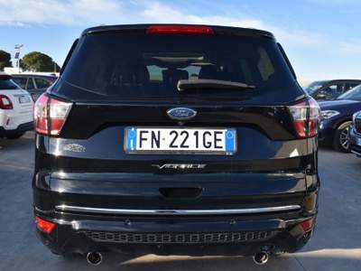 Ford Kuga 2.0 TDCI 150 CV S&S 4WD Powershift Vignale *TETTO* Nero usata San Vito dei Normanni