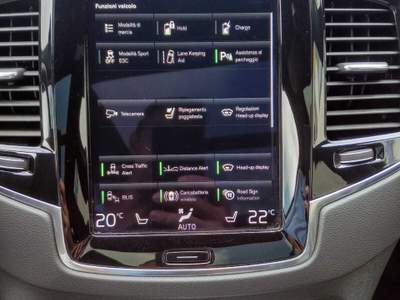 Volvo XC90 VOLVO XC90 7POSTI  T8 PLUG IN AWD FULL AZIENDALE !!!! Nero usata Pian Camuno